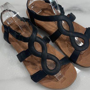Vionic Jodie Black Sandals - Size 7